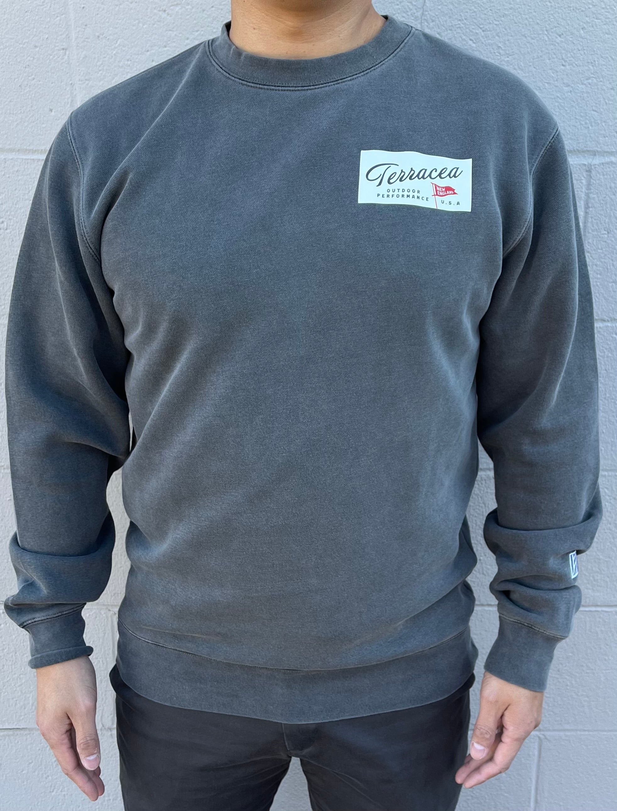 TERRACEA PENNANT CREWNECK SWEATSHIRT