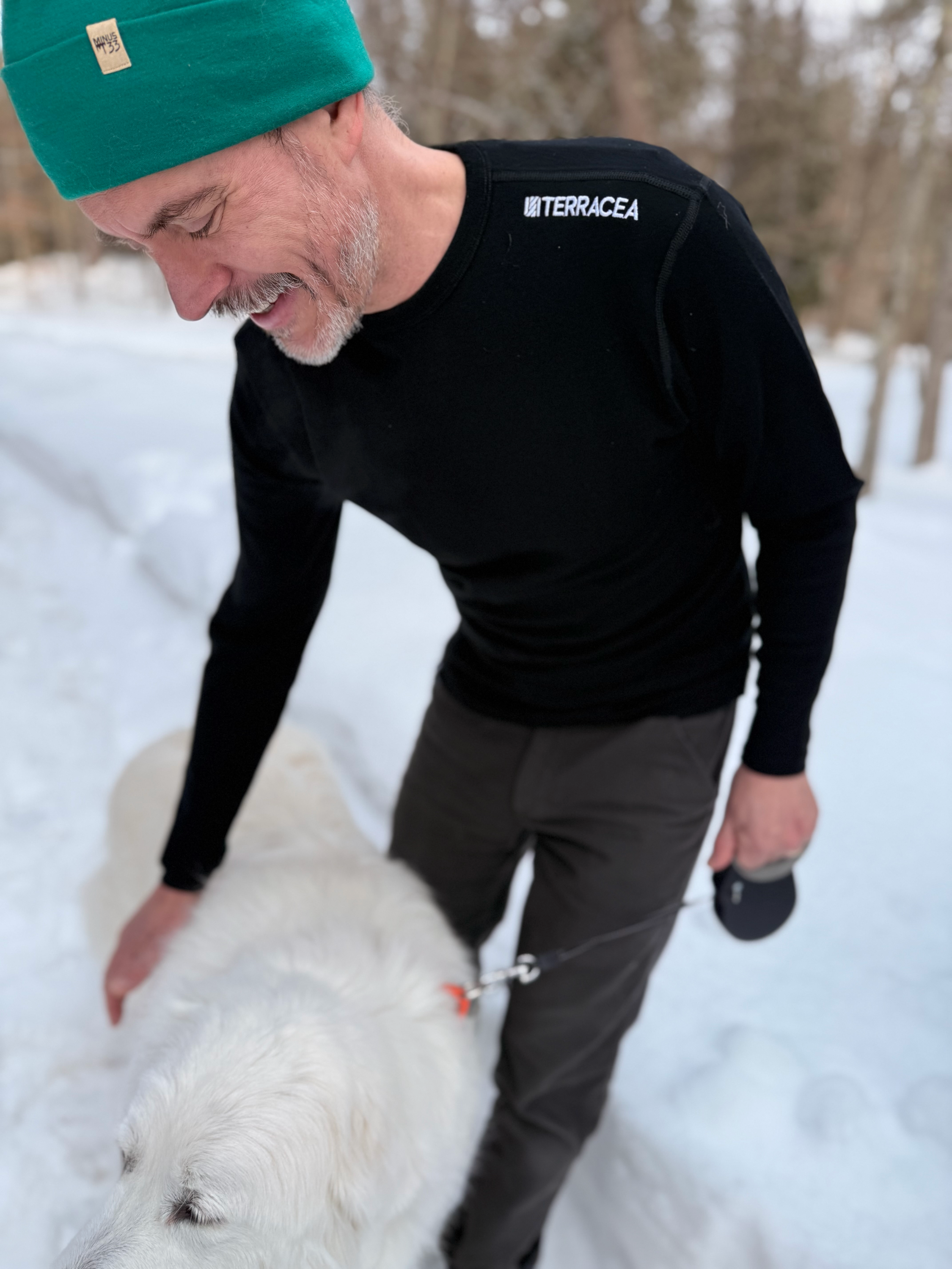 TERRACEA X MINUS33 MEN'S MIDWEIGHT MERINO WOOL CREW