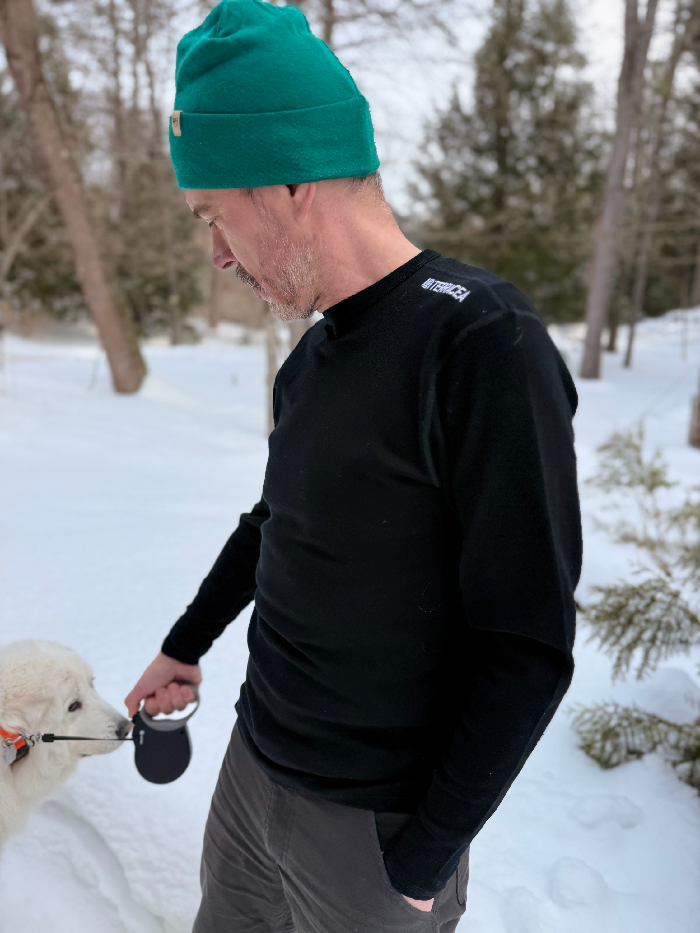 TERRACEA X MINUS33 MEN'S MIDWEIGHT MERINO WOOL CREW