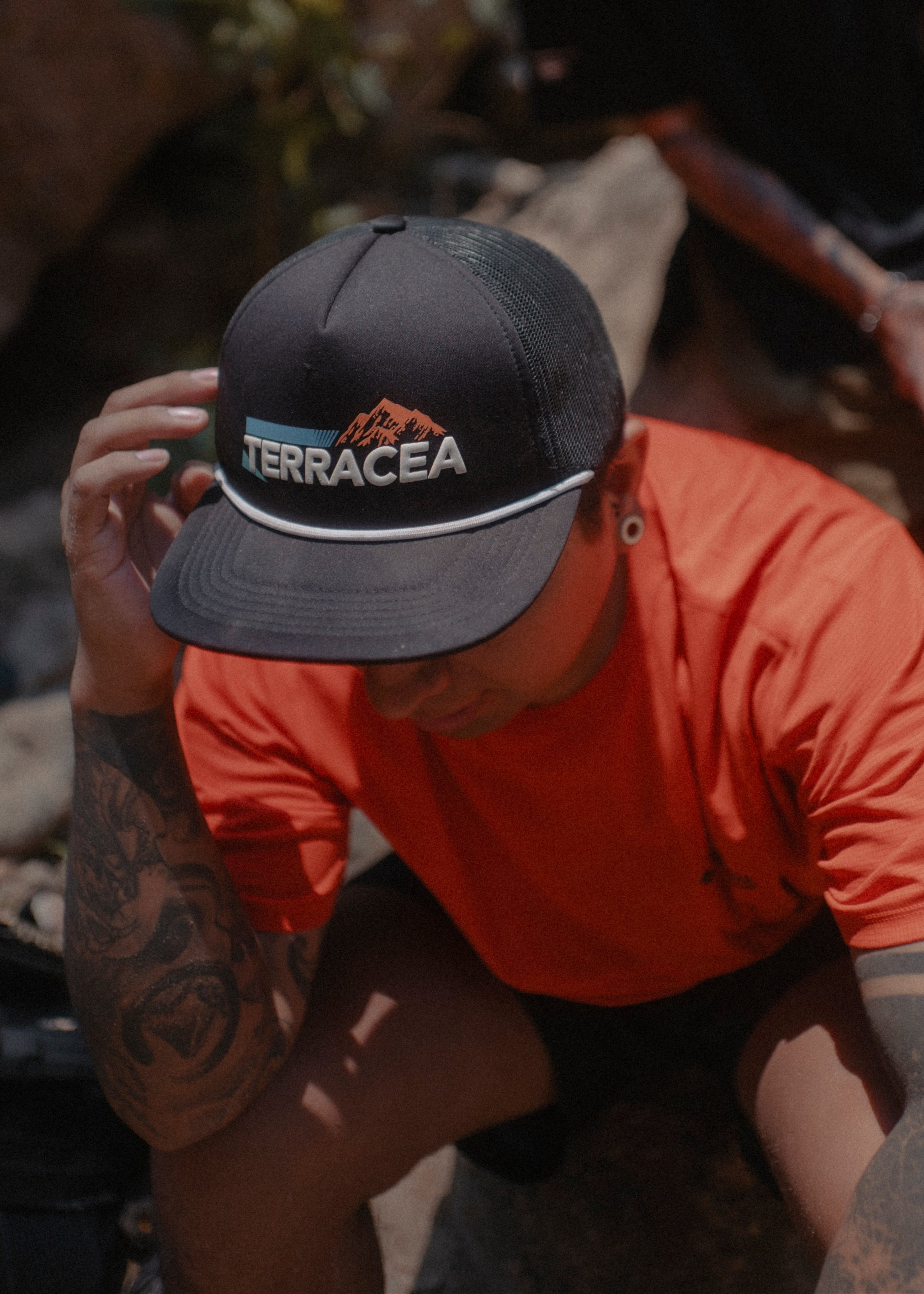 TERRACEA PUFF MESH HAT