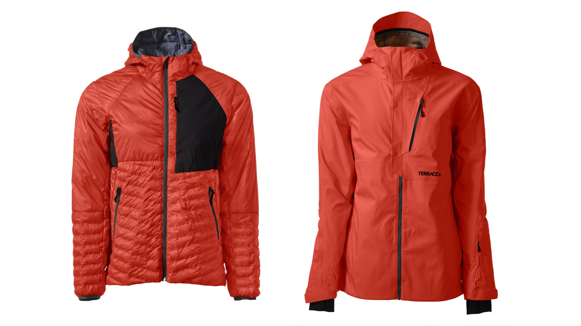 Men's Winter System - Insulator + Shell Poinciana Red (2 Jackets)